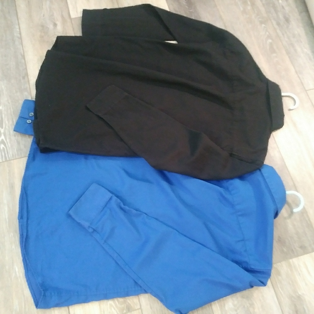 Calvin Klein and Izod boys size 12 dress shirts - Picture 5 of 8